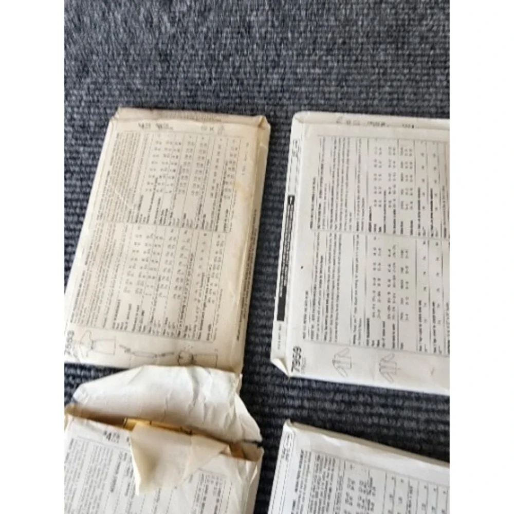 Lot‎ of 11 Assorted Sewing Patterns Uncut And Cut